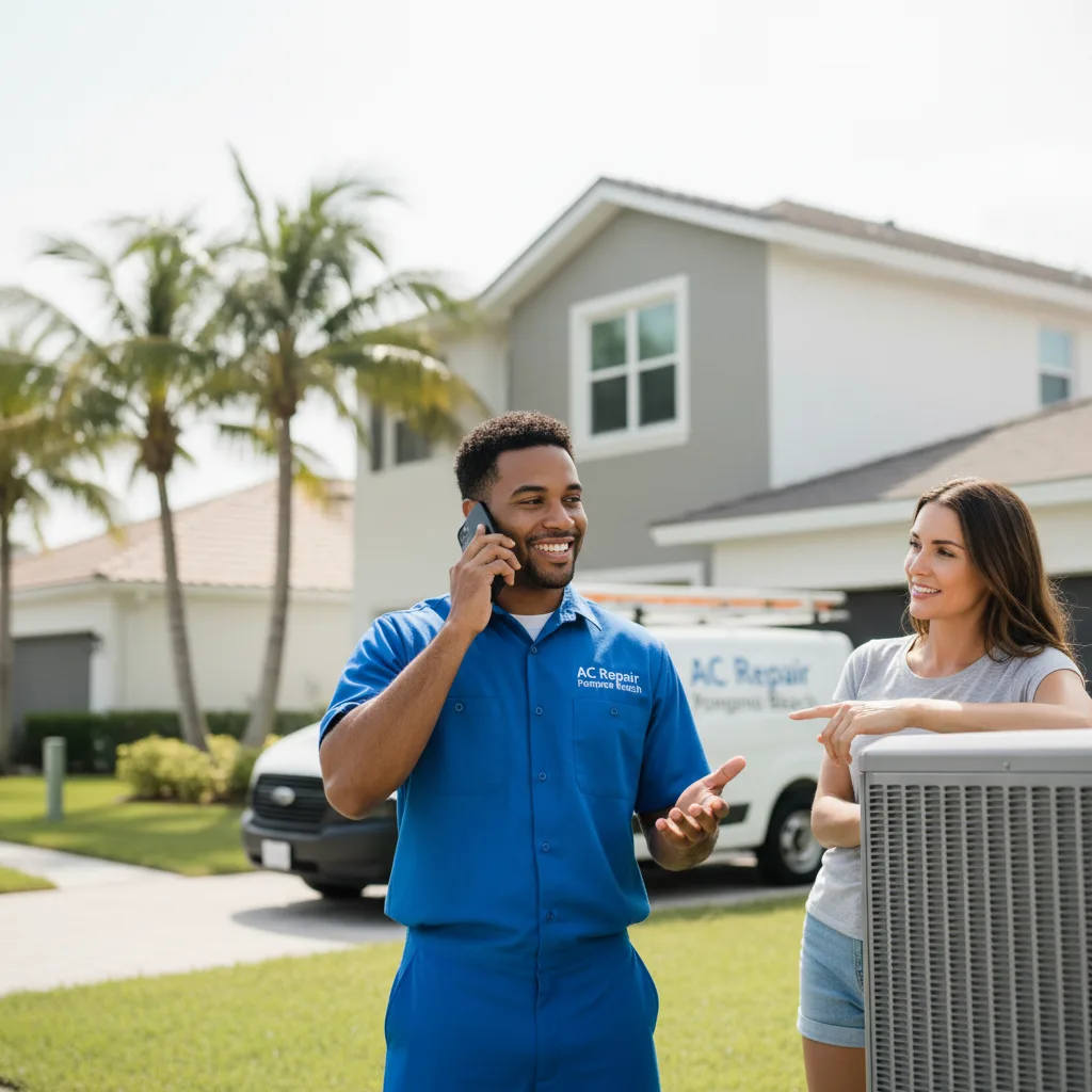 AC Repair Pompano Beach customer support in East Thetford